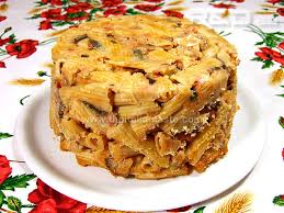 Un timballo possibile di Pasta con le sarde. Ottimo da preparare in anticipo. Un piatto da cattering...