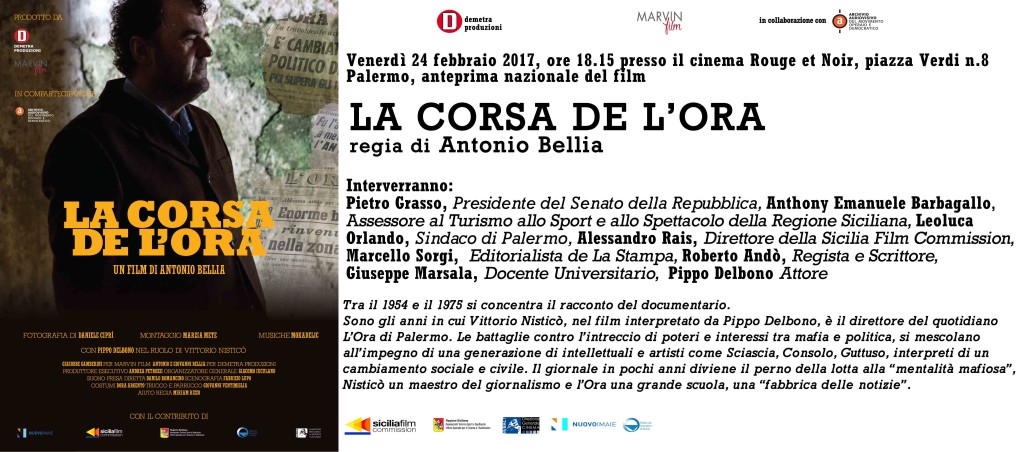 LA CORSA DE L'ORA anteprima Palermo