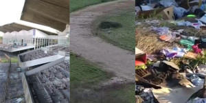 Tor di Valle com'è: le tribune, la pista, la monnezza...