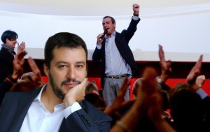 Ambedue in realtà declamano col pugno chiuso. Salvini è un comunista pentito. Ora è il contrario. Ma chi credesse, come qualcuno fa, che non fa proseliti a Napoli, si sbaglia: in Campania e in Sicilia...