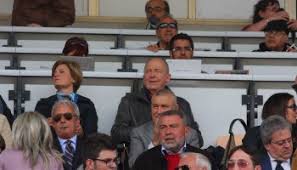Allo Stadio: una foto che ritrae (al centro) A. Morace in terza fila e G. Fazio in prima fila