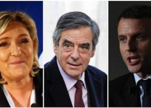 Nel mezzo c'era anche Fillon: una bella famiglia papa, maman e fillon...