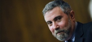 PRINCETON, NJ - OCTOBER 13: Princeton Professor and New York Times columnist Paul Krugman smiles during a press conference to announce his winning the Nobel Prize October 13, 2008 in Princeton, New Jersey. Krugman was given the prestigious award, which includes a prize of $1.4 million for his work on economic trade theory. Jeff Zelevansky/Getty Images/AFP