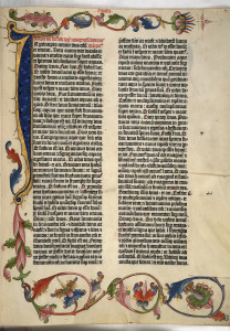 I caratteri mobili di Gutenberg una svolta dell'umanità che però iniziò a penalizzare la calligrafia