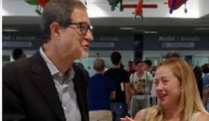 A Musumeci è sfuggita la presidenza  nel passato "turno" per un voltafaccia  di certi messinesi. Fu per un soffio. Ora ha anche il pieno appoggio della Meloni.