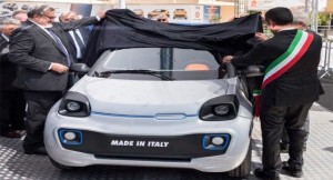 La nuova auto "svelata" alla Mostra d'Oltremare