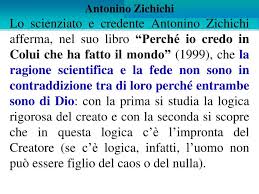 zichichi e il creatore