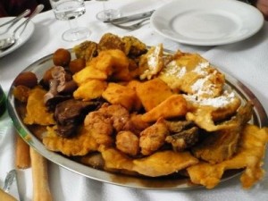 Il fritto misto all'italiana un tempo il più famoso nel mondo dopo spaghetti maccheroni e pizza 