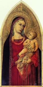 Madonna con Bambino di Ambrogio Lorenzetti