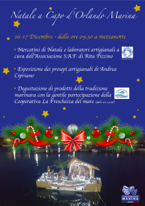 Locandina PTCO del festoso l'evento pre natalizio...