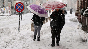 Roma: Italien winterwetter schneechaos, dice il giornale tedesco. Non è una foto del 2018...