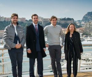  Da dx a sx Boris Herrmann, Pierre Casiraghi, Paul Meilhat e Alexia Barrier.