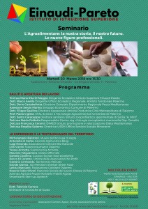 La dettagliata locandina dell'evento