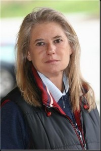 Costanza Afan de Rivera. Donna Franca era sua nonna. Eccola in una foto di qualche anno fa in occasione di una manifestazione dell'automobile, una delle sue passioni.