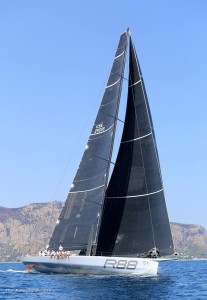 Rambler 88 di bolina (Foto Taccola)