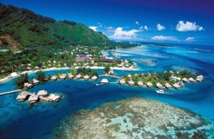 Tuvalu paradiso terrestre , dove emerge di più dalle profondità dell'Oceano