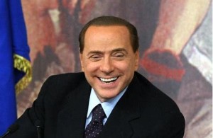 Berlusconi ha la risata facile: "...e io eterno duro, lasciate le speranze o voi che ...mi perseguitate!"