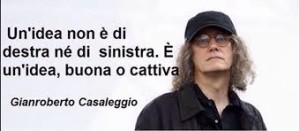 Casaleggio era brutto e diceva pure stronzate. Pace, comunque, all'anima sua. Non esiste scelta che non abbia un colore, purtroppo. Forse.