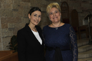 Claudia Koll e Felicia Bongiovanni, amiche per la pelle grazie anche alla comune tensione morale e artistica.