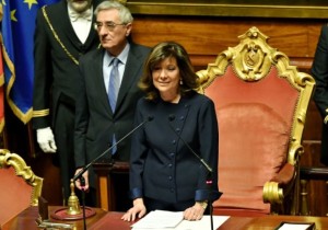 Maria Elisabetta Casellati, vice presidente della Repubblica: siamo in un altro pianeta...