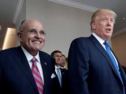 Con Rudolph Giuliani un'intesa che parla anche italiano.