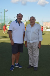 Il presidente Anton Tabone con il nostro direttore Germano Scargiali