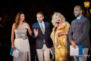 Foto di recenti edizioni: Nadia La Malfa, Massimiliano Cavaleri, Sandra Milo