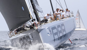 CVS 3 una delle barche del Circolo della Vela Start of the Palermo Montecarlo Regatta (Foto studio Borlenghi)