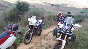 In montagna con le moto...