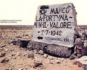 Mancò la fortuna non il valore, motto coniato ad El Alamein è il motto dei "carristi" italiani