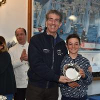 Il consigliere nazionale Ignazio Florio Pipitone premia Paolo Salvo.