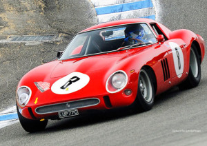 Ferrari GTO 1961 in salita: stupenda!