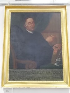 Giuseppe Ciprì in una tela dell'epoca