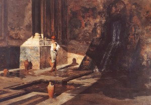 Salvatore Marchesi, Interno della Zisa 1888