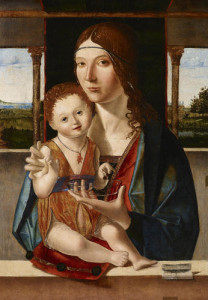 Madonna con Bambino Jacobello di Antonello da Messina