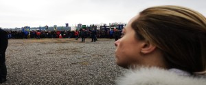 Giorgia Meloni a Basovizza: anche lei è stata chiara condannando di netto l'eccidio.