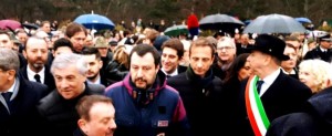Antonio Tajani e Matteo Salvini a Basoviza non hanno avuto messe parole...