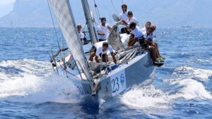 Lo yacht pugliese L'Ottavo Peccato vincitore in tempo corretto Irc nella classe più numerosa