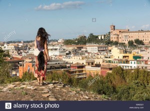 Un'altra immagine suggestiva di Testaccio dall'alto. E' il primo municipio di Roma. Insomma "romano de Roma".