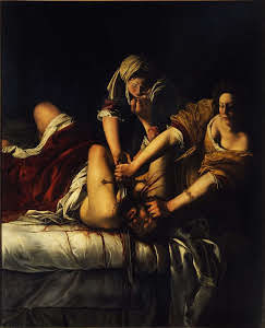 Giuditta uccide Oloferne di Artemisia