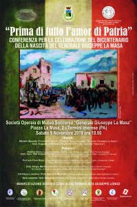 Il bel manifesto che Termini ha dedicato al convegno.