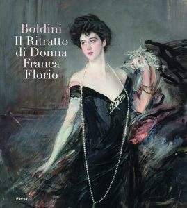 Donna Franca Florio nata Franca Jacona della Motta di San Giuliano nel famoso "olio su tela" di Giovanni Boldrini, gran ritrattista della sua epoca.
