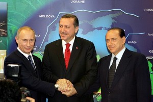 Putin, Erdogan, Berlusconi "tre capi un po' pericolosi", colpevoli per eccellenza secondo il 'giornale unico'.La colpa? Voler -guarda caso - governare...