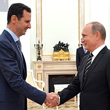 V Putin e Bashar al Assad (2015).Assad,primadelleaggressioni militari emediatichegovernava il popolo più colto e più felice del medioriente.