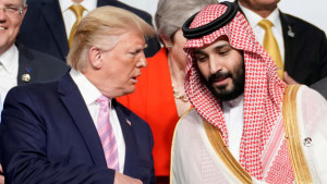 Trump col principe Bin Salman