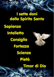 Dallo Spirito Santo una infinita ricchezza...