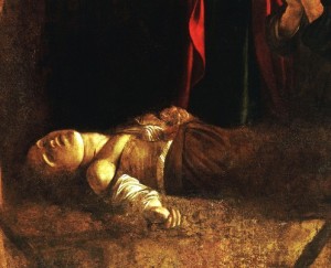 Seppellimento di Santa Lucia (particolare)