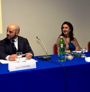 Pontrelli e Tantino protagonisti diquesta accesa invettiva.