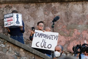 Un momento alla Bocca della verit