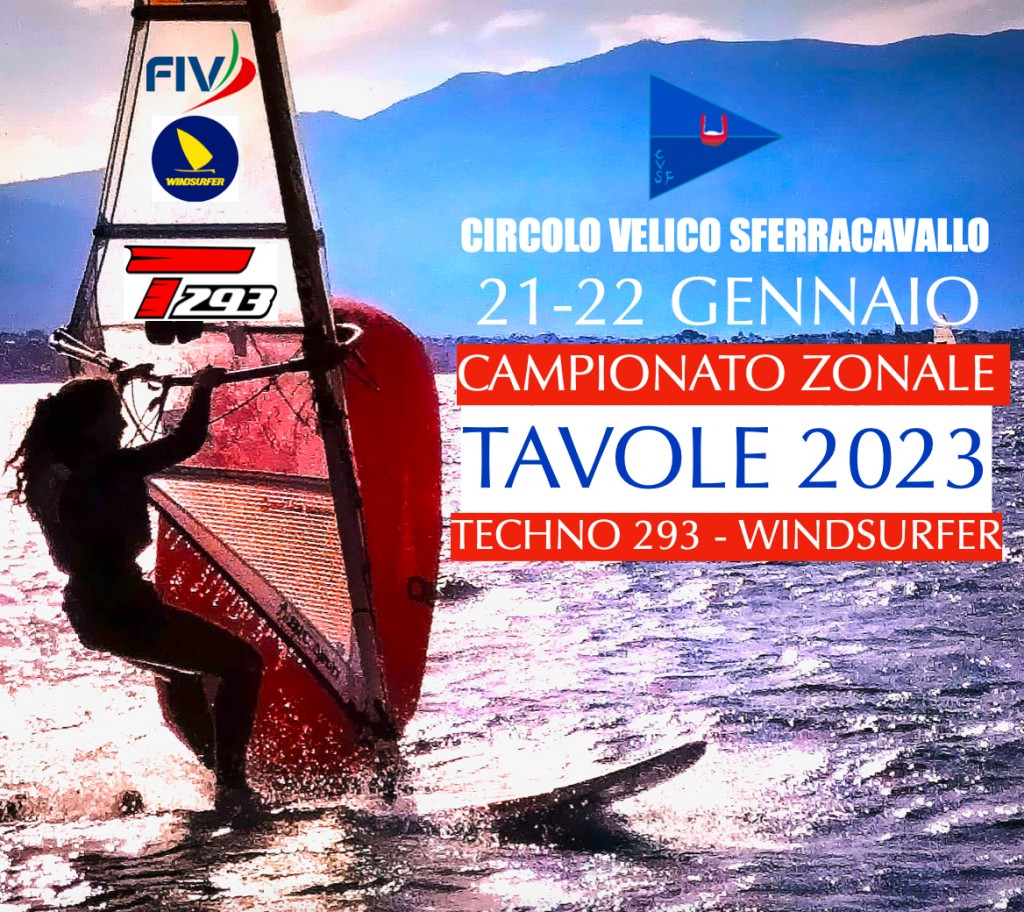 LOCANDINA ZONALE WINDSURF